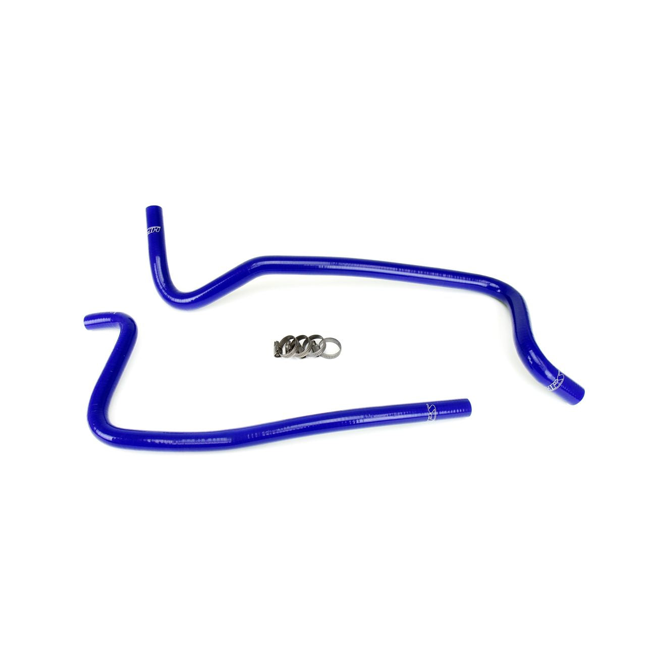 HPS Blue Reinforced Silicone Heater Hose Kit for Jeep 02-06 Wrangler TJ 4.0L Left Hand Drive