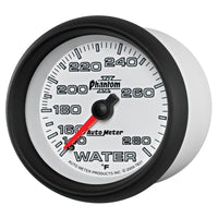 Thumbnail for Autometer Phantom II 2-5/8in 140-280 Degree F Mechanical Water Gauge