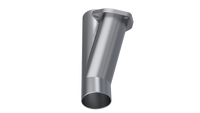 Thumbnail for QTP 2.5in Weld-On QTEC Exhaust Cutout Y-Pipe