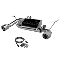 Thumbnail for 2007-2018 Jeep Wrangler JK QTP Screamer Axle Back