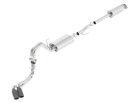 Thumbnail for Borla 15-17 Ford F-150 2.7/3.5L V6 / 5.0 V8 2/4WD Black Chrome Angle-Cut Side Exit Catback Exhaust