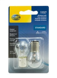 Thumbnail for Hella Bulb 1157 12V 27/8W Ba9S S8 (2)