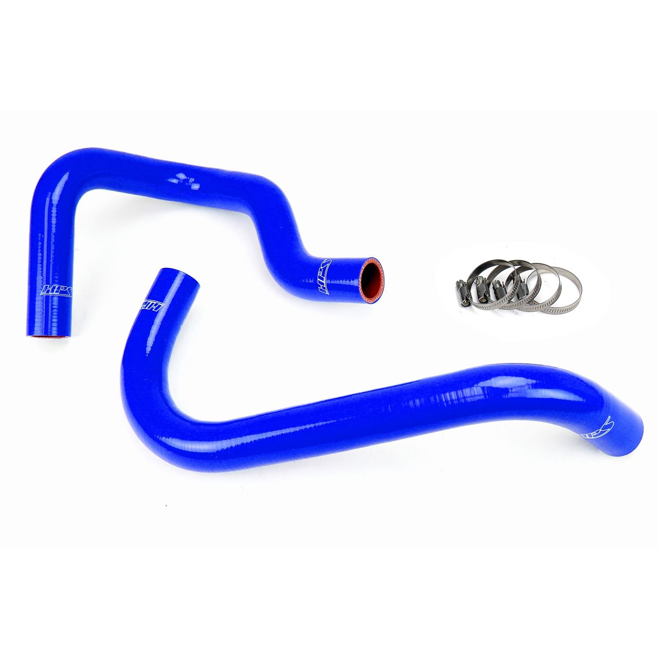 HPS Reinforced Blue Silicone Radiator Hose Kit Coolant for Toyota 95-04 Tacoma 2.4L 4Cyl
