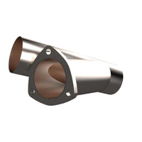 Thumbnail for QTP 3in Weld-On QTEC Exhaust Cutout Y-Pipe