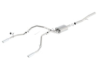 Thumbnail for Borla 14 Silv/Sierra 1500 EC Std/CC Short 143.5in WB ATAK Single Split Rear Exit Cat-Back Exhaust