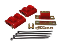 Thumbnail for Energy Suspension 73-92 Chevrolet Camaro Red Motor and Transmission Mounts; Zinc Finish