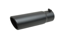 Thumbnail for Gibson Rolled Edge Angle-Cut Tip - 4in OD/2.5in Inlet/12in Length - Black Ceramic