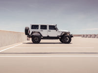 Thumbnail for Road Armor 07-18 Jeep Wrangler JKU 4DR Stealth Rear Fender Flare Body Armor - Tex Blk
