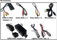Thumbnail for Tazer 15-17 Dodge Challenger/Charger/20-22 Jeep Gladiator/Wrangler HDMI AV Input Kit - Type A