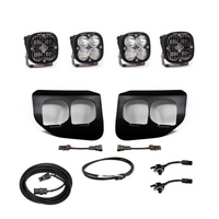 Thumbnail for Baja Designs Ford Super Duty (20-On) Fog Lights Dual FPK SAE/Sport DC Baja Designs w/Upfitter