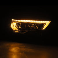 Thumbnail for AlphaRex 14-22 Toyota 4Runner PRO-Series Projector Headlights Black w/Seq. Sig. + DRL