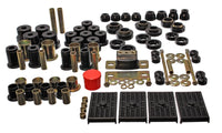 Thumbnail for Energy Suspension 67-79 GM Camaro/Firebird w/ Multi Leaf Springs Black Hyper-Flex Master Bushing Set