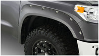 Thumbnail for Bushwacker 14-18 Toyota Tundra Pocket Style Flares 2pc - Black