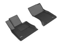 Thumbnail for 3D MAXpider 15-16 Hyundai Genesis Sedan AWD / 17-20 G80 AWD Kagu 1st Row Floormats - Black