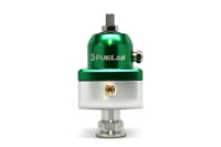 Thumbnail for Fuelab 555 Carb Adjustable FPR Blocking 4-12 PSI (1) -8AN In (2) -8AN Out - Green