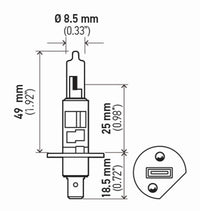 Thumbnail for Hella H1 12V 55W Hella High Performance Xenon Bulb (Pair)