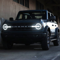 Thumbnail for AlphaRex 21-23 Ford Bronco NOVA LED Projector Headlights Black
