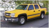 Thumbnail for Bushwacker 03-06 Chevy Avalanche 1500 OE Style Flares 4pc w/out Body Hardware - Black