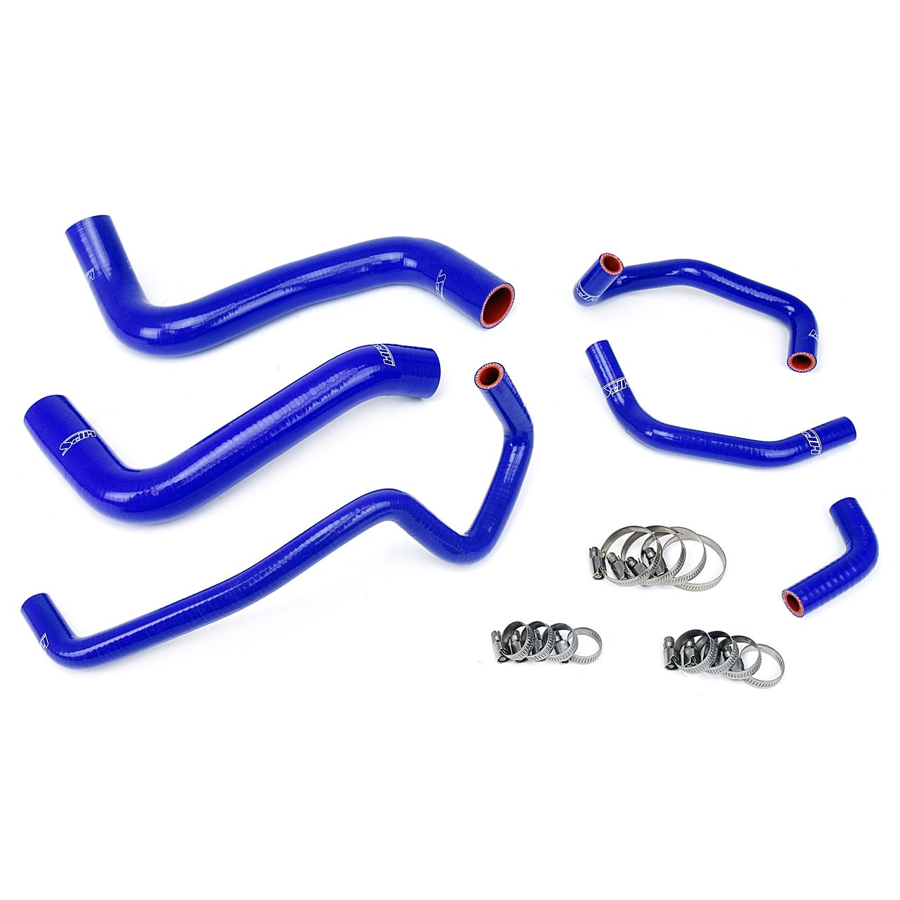 HPS Blue Reinforced Silicone Radiator Hose + Heater Hose Kit Coolant for Lexus 03-09 GX470 4.7L V8 Left Hand Drive