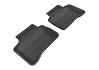 Thumbnail for 3D MAXpider 20092015 Mercedes-Benz GLK-Class X204 Kagu 2nd Row Floormats - Black
