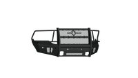 Thumbnail for Road Armor 13-18 Ram 1500 Vaquero Front Bumper Full Guard - Tex Blk