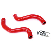 Thumbnail for HPS Red Reinforced Silicone Radiator Hose Kit Coolant for Toyota 96-99 4Runner V6 3.4L Auto Trans