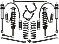 Thumbnail for ICON 2010+ Toyota FJ/4Runner 0-3.5in Stage 7 Suspension System w/Tubular Uca