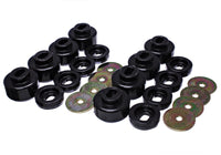 Thumbnail for Energy Suspension 07-10 Chevy K2500/3500HD Body Mount Set - Black
