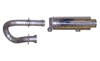 Thumbnail for Gibson 11-13 Yamaha YXR700F Rhino 700 FI Base Single Exhaust - Stainless