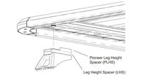 Thumbnail for Rhino-Rack Jeep Wrangler JK Pioneer Leg Height Spacer - 2 Pairs