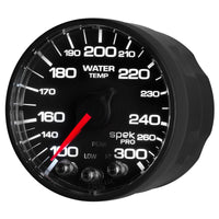 Thumbnail for Autometer Spek-Pro - Nascar 2-1/16in Water Temp 100- 300F Bfb Ecu