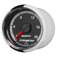 Thumbnail for Autometer Gen4 Dodge Factory Match 52.4mm Full Sweep Electronic 0-2000 Deg F EGT/Pyrometer Gauge
