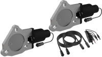 Thumbnail for QTP 3in Bolt-On QTEC Dual Electric Cutout Valves - Pair