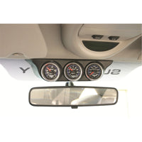 Thumbnail for Autometer 99-07 Ford Super Duty / 03-07 Dodge Ram Black Triple Overhead Console Pod