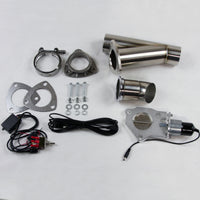 Thumbnail for Granatelli 2.5in Stainless Steel Electronic Exhaust Cutout
