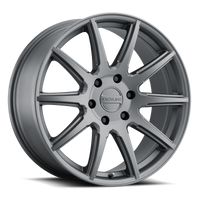 Thumbnail for Raceline 159G Spike 20x8.5in / 6x135 BP / 35mm Offset / 87.1mm Bore - Gunmetal Wheel