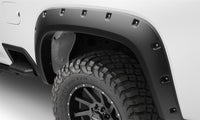 Thumbnail for Bushwacker 19-21 Chevrolet Silverado 2500 / 3500 HD (Excl. Dually) Forge Style Flares 4pc - Black