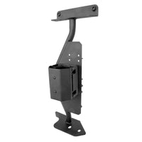 Thumbnail for Go Rhino 18-24 Jeep Wrangler JL/JLU/JT Front Fender Jack Mount for Xventure Gear EG Jack - Tex. Blk