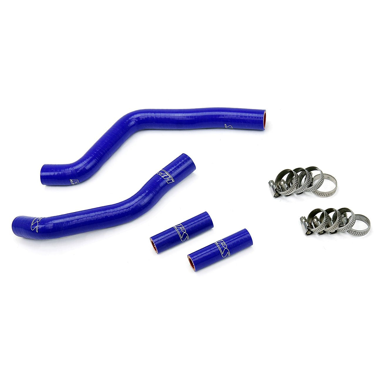 HPS Blue Reinforced Silicone Radiator Hose Kit for Kawasaki 03-08 KX125 2 Stroke