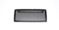 Thumbnail for Putco 07-18 Jeep Wrangler - SS Black Grille w/ 20in Luminix Light Bar Designer FX Grilles