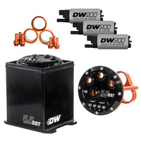 Thumbnail for DeatschWerks 5.5L Modular Surge Tank Includes 3 DW200 Fuel Pumps