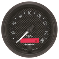 Thumbnail for Autometer GT Series 3-3/8in In Dash 0-160 MPH Electronic Programmable Speedometer