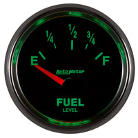 Thumbnail for Autometer GS 52mm 0-90 ohms Short Sweep Electronic Fuel Level GM Gauge