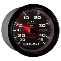 Thumbnail for Autometer Phantom II 2-5/8in 30INHG-45PSI Phantom Mechanical Boost/Vacuum Gauge