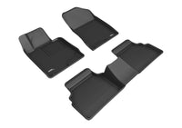 Thumbnail for 3D MAXpider 2021+ Kia K5 FWD Kagu 1st & 2nd Row Floormats - Black