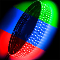 Thumbnail for Oracle LED Illuminated Wheel Rings - ColorSHIFT No Remote - ColorSHIFT No Remote SEE WARRANTY