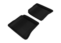 Thumbnail for 3D MAXpider 2007-2013 Mercedes-Benz S-Class W221 Kagu 2nd Row Floormats - Black