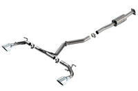 Thumbnail for Borla 22-23 Subaru BRZ/Toyota GR86 2.4L RWD AT/MT ATAK Catback Exhaust - Polished Tips