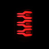 Thumbnail for AlphaRex 14-18 Chevrolet Silverado Luxx-Series LED Tail Lights Black w/Activ Light/Seq Signal