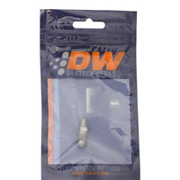 Thumbnail for DeatschWerks 4AN Male Flare to 1/16in NPT Male - Anodized Stainless Steel